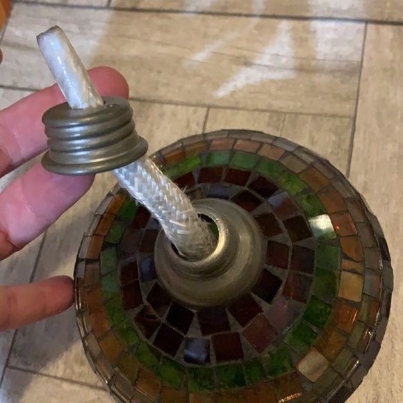 Vintage boho Christmas oil lantern - Picture 9 of 12